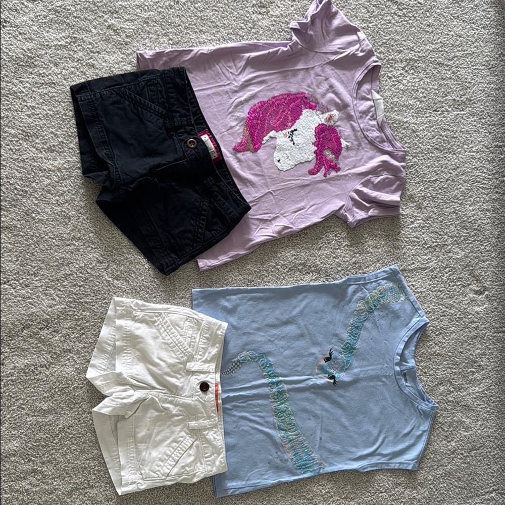 Graphic Tees with Shorts Sets